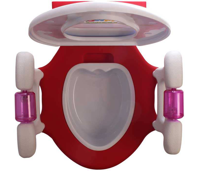 توالت فرنگی آموزشی قصری موزیکال سامیا تویز قرمز