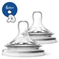 سر شیشه نچرال فیلیپس اونت +۶ ماه جریان غلیظ philips avent
