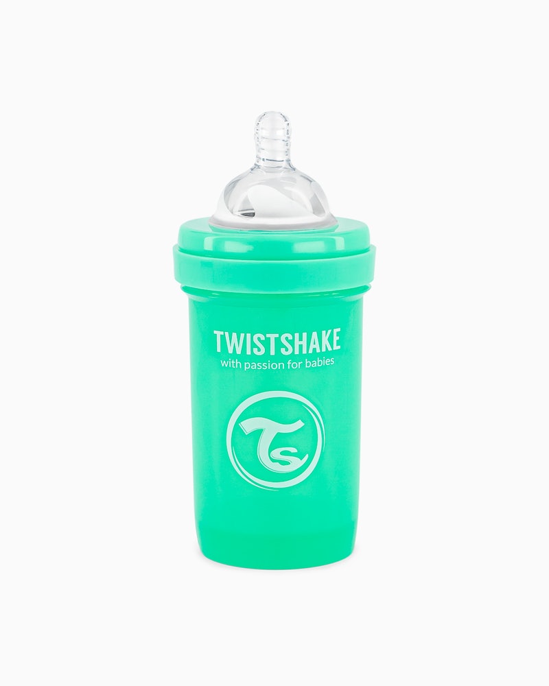 شیشه شیر 180 میل پاستل سبز تویست شیک Twistshake