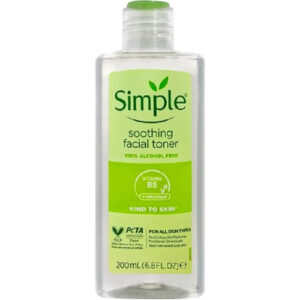 تونر سیمپل simple مدل kind to skin حجم 200 میلی لیتر