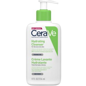 ژل شستشو و آبرسان قوی سراوی Cerave حجم 236میل| مخصوص پوست نرمال و خشک