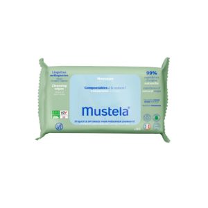 دستمال مرطوب کودک موستلا Mustela بسته 60 عددی