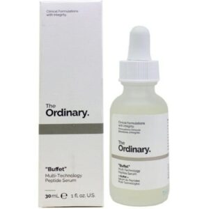 سرم بافه اوردینری (مولتی پپتاید) (100%اصل+به قیمت پخش) جوانساز بافت 8 سرم آبرسان و جوانساز بافت (بافه) اوردینری 30 میل (اصل) ا The Ordinary Buffet Supersize Serum 30ml