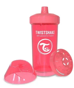 لیوان آبمیوه خوری 360 میل هلویی تویست شیک Twistshake