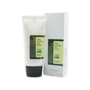ضد آفتاب کوزارکس آلوئه ورا (100%اصل+ارسال فوری) spf50 11 ضد آفتاب آبرسان و تسکین دهنده کوزارکس (Cosrx) مدل Spf 50 حاوی عصاره آلویه ورا حجم 50 میلی لیتر