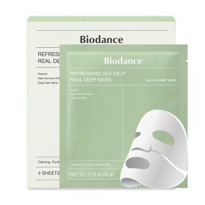 ماسک صورت ورقه ای تسکین دهنده جلبک دریایی بایودنس